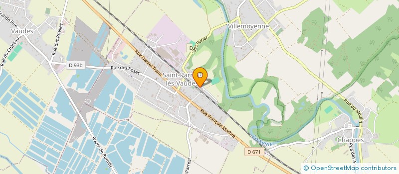 localisation de l'entreprise SCI PACHATHI  MONTCEAUX-LES-VAUDES