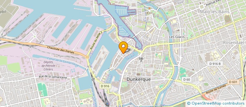 localisation de l'entreprise SCI PACIFIQUE à DUNKERQUE