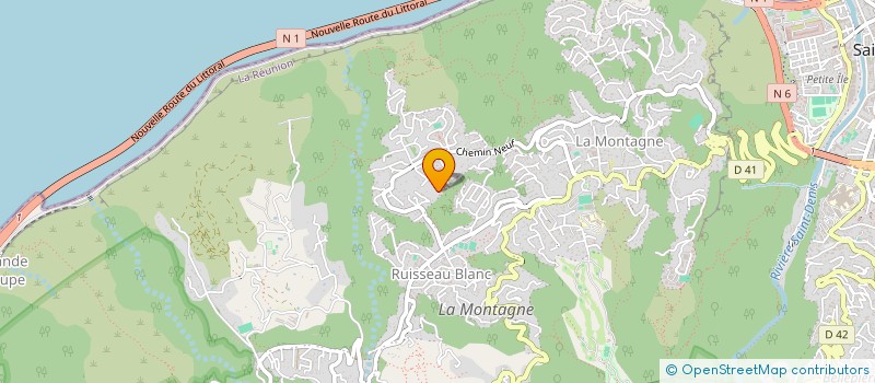 localisation de l'entreprise SCI PACIFIQUE à SAINT-DENIS