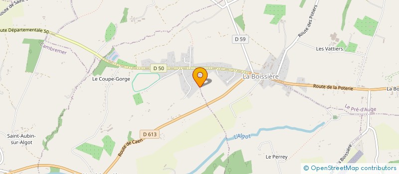 localisation de l'entreprise SCI PACINI  LA HOUBLONNIERE