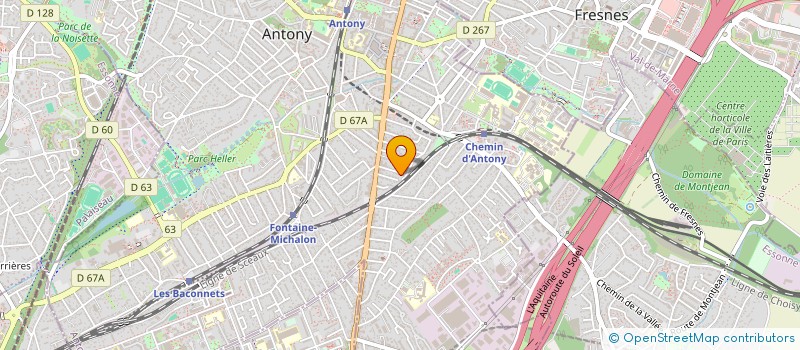 localisation de l'entreprise SCI PACITTO-MONTAIGNE à ANTONY
