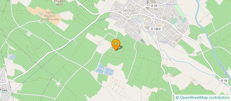 localisation de l'entreprise SCI PACMANG 1  SERVIAN