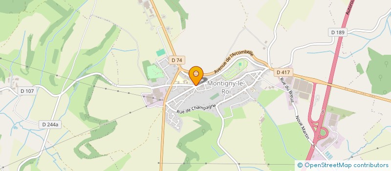 localisation de l'entreprise SCI PACO à VAL-DE-MEUSE