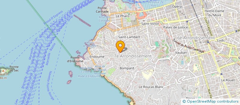 localisation de l'entreprise SCI PACO à MARSEILLE