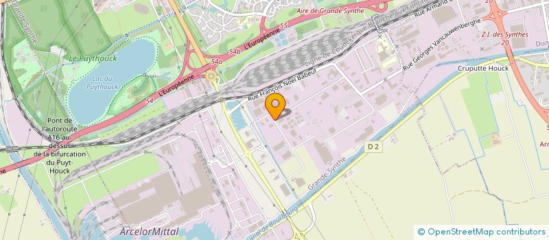 localisation de l'entreprise SCI PACO  GRANDE-SYNTHE