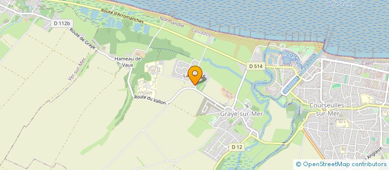 localisation de l'entreprise SCI PACO BELLO  GRAYE-SUR-MER