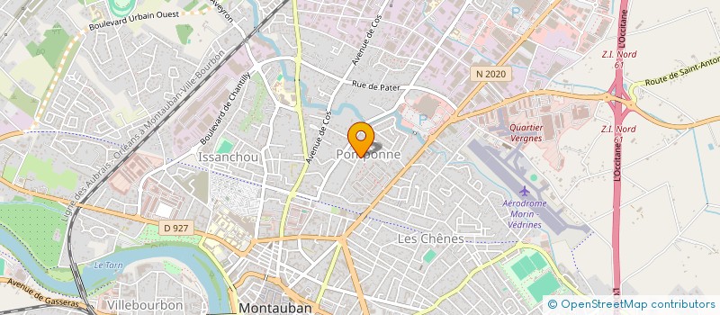 localisation de l'entreprise SCI PACOCOTI  MONTAUBAN