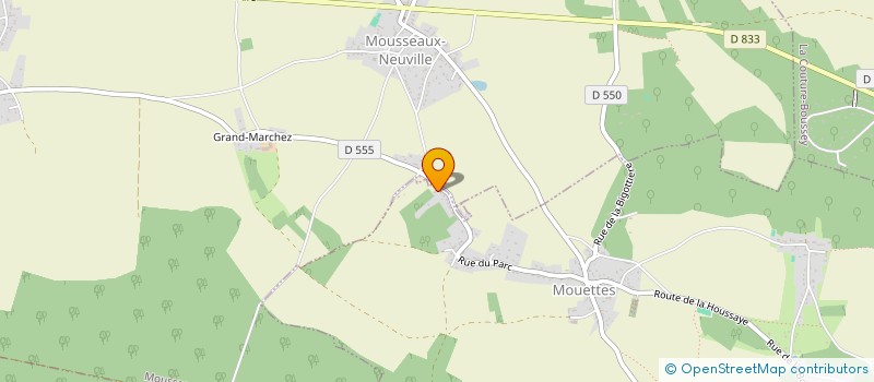 localisation de l'entreprise SCI PACOJBCL  MOUETTES