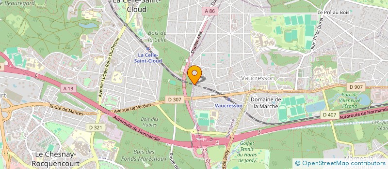 localisation de l'entreprise SCI PACOLA à VAUCRESSON