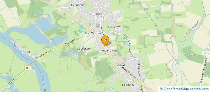 localisation de l'entreprise SCI PACOT- ANTOINET  SAINT-CHRISTOPHE-EN-BRESSE