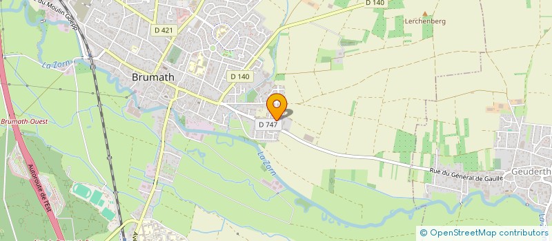 localisation de l'entreprise SCI PACRIAL  BILWISHEIM