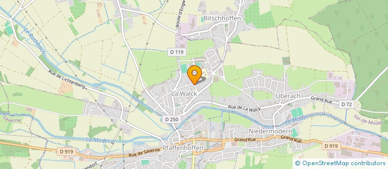 localisation de l'entreprise SCI PACS  VAL-DE-MODER