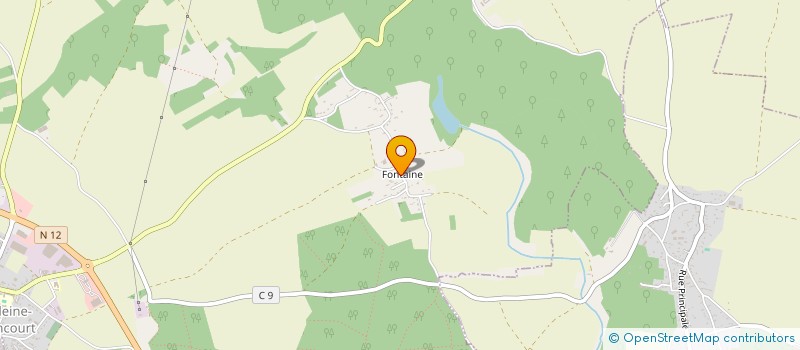 localisation de l'entreprise SCI PACT  LA MADELEINE-DE-NONANCOURT