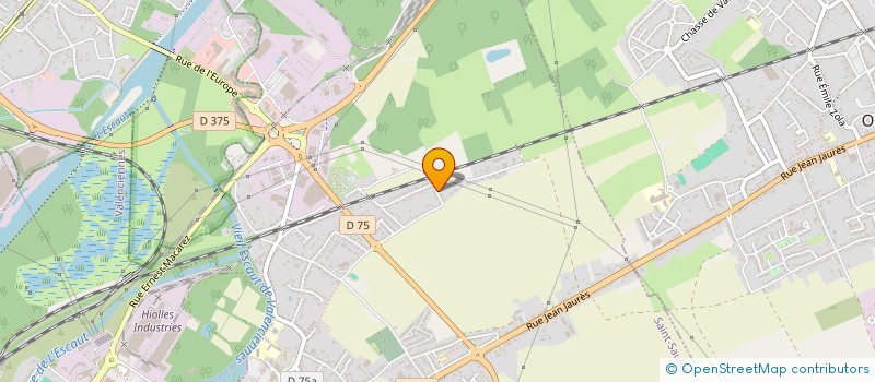 localisation de l'entreprise SCI PACT  SAINT-SAULVE