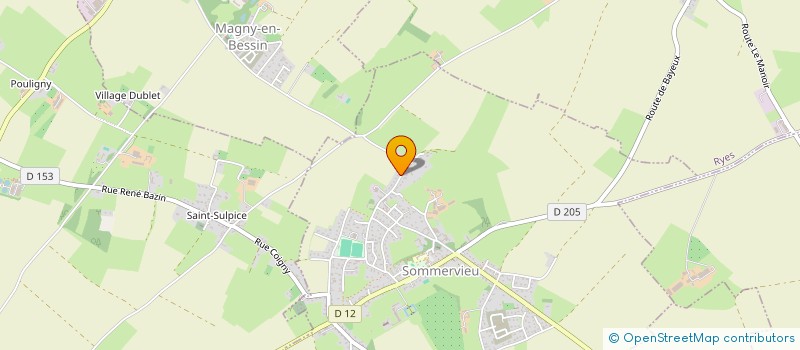 localisation de l'entreprise SCI PACTEL  SAINT-VIGOR-LE-GRAND