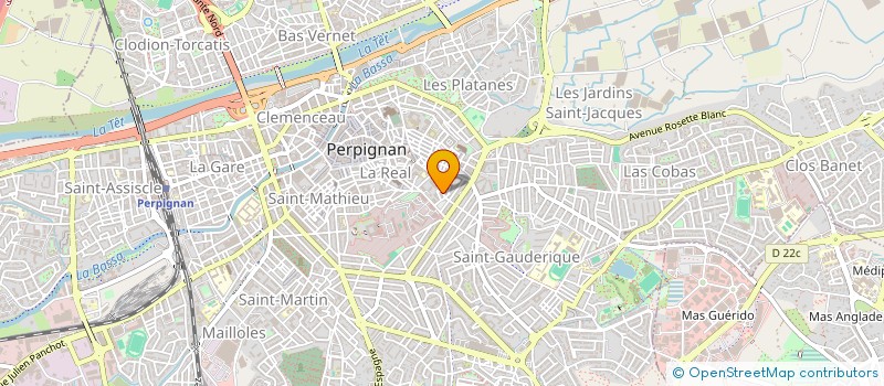 localisation de l'entreprise SCI PACTIMMO  PERPIGNAN