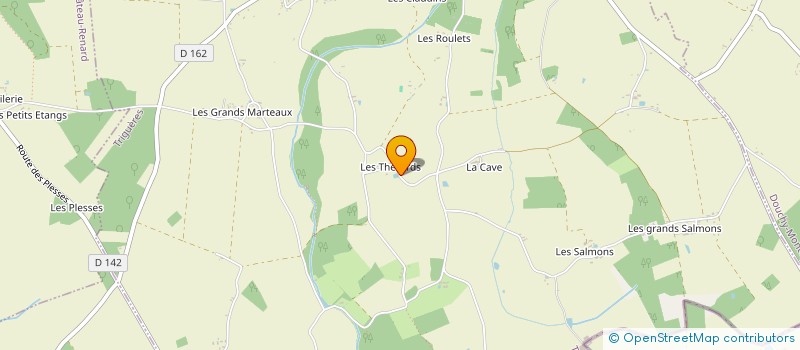 localisation de l'entreprise SCI PACTS à TRIGUERES