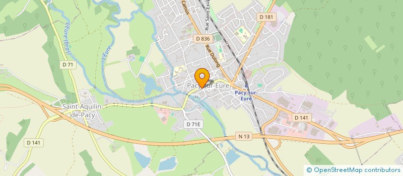 localisation de l'entreprise SCI PACY INVEST II  PACY-SUR-EURE