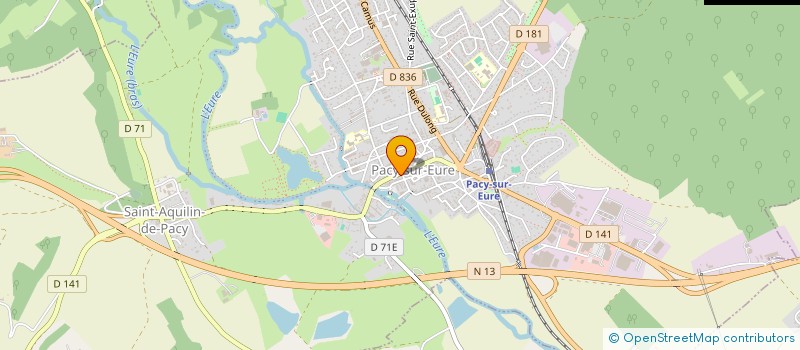 localisation de l'entreprise SCI PACY INVEST III  PACY-SUR-EURE