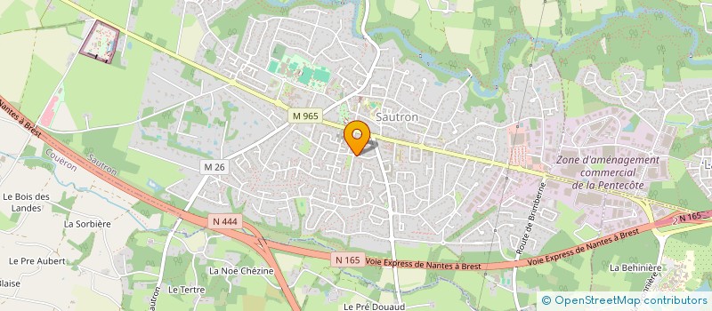 localisation de l'entreprise SCI PADA AREL à SAUTRON