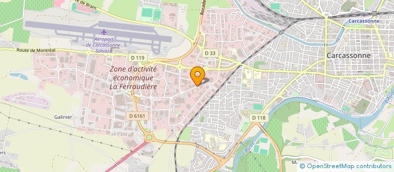 localisation de l'entreprise SCI PADAJEMA à CARCASSONNE