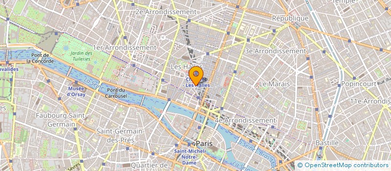 localisation de l'entreprise SCI PADANG  PARIS