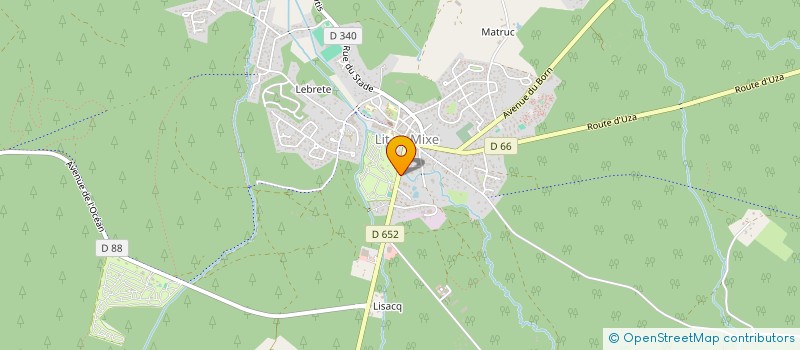 localisation de l'entreprise SCI PADAOU  LIT-ET-MIXE