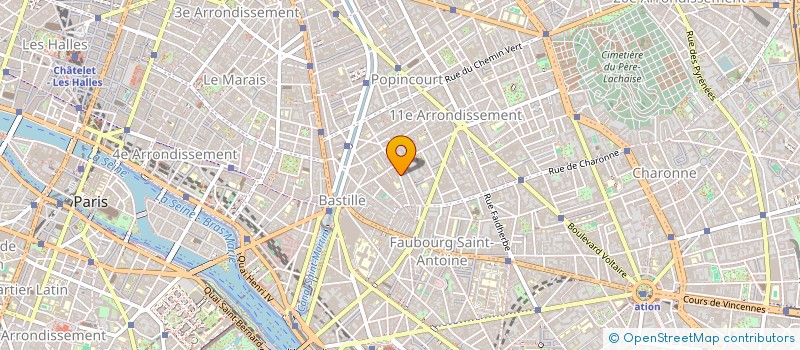 localisation de l'entreprise SCI PADASYL  PARIS