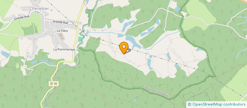 localisation de l'entreprise SCI PADDY  FRAHIER-ET-CHATEBIER