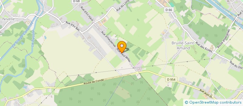 localisation de l'entreprise SCI PADELIUM  NIVELLE