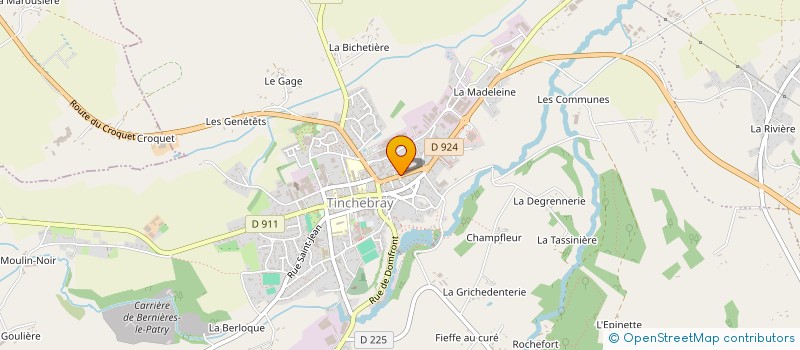 localisation de l'entreprise SCI PADI à TINCHEBRAY-BOCAGE