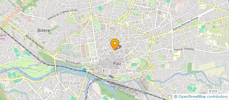 localisation de l'entreprise SCI PADIA à PAU