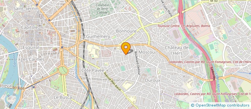 localisation de l'entreprise SCI PADICTE PIERRE à TOULOUSE
