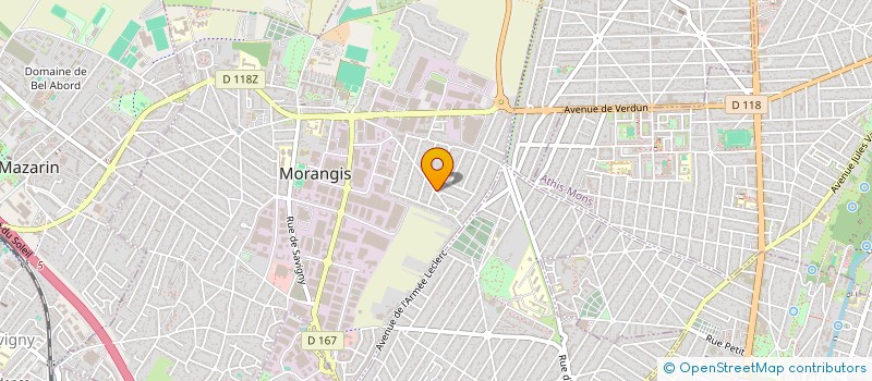 localisation de l'entreprise SCI PADIROLAKA à MORANGIS
