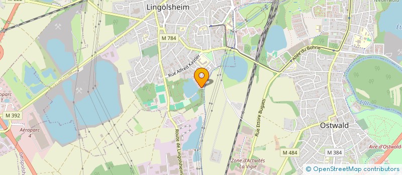 localisation de l'entreprise SCI PADOCK  LINGOLSHEIM