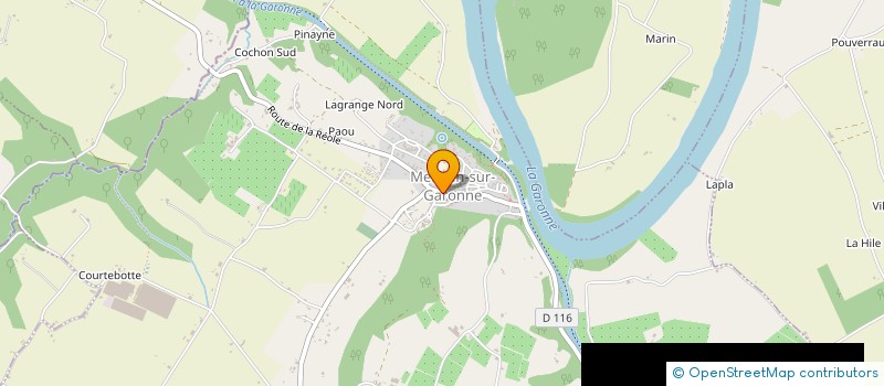 localisation de l'entreprise SCI PADOMA  MEILHAN-SUR-GARONNE