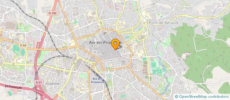 localisation de l'entreprise SCI PADOU à AIX-EN-PROVENCE