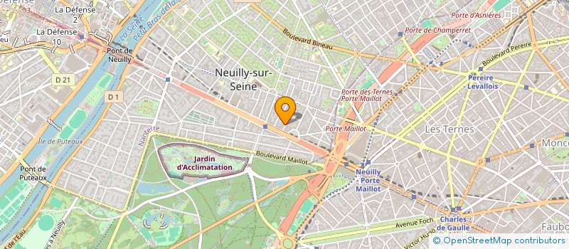 localisation de l'entreprise SCI PADOUE à NEUILLY-SUR-SEINE