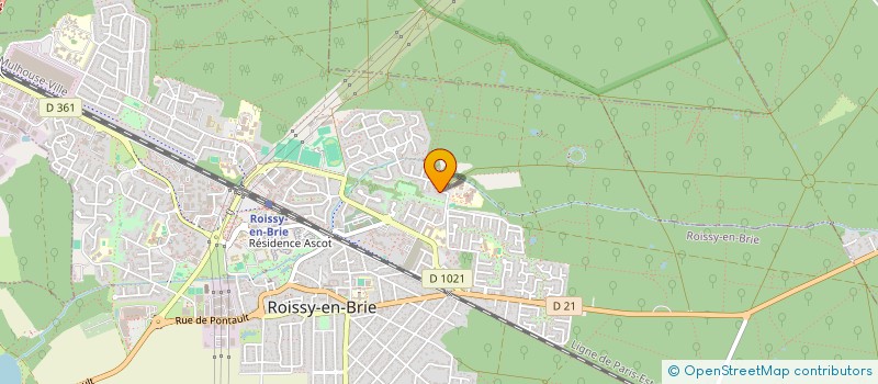 localisation de l'entreprise SCI PADURET  ROISSY-EN-BRIE