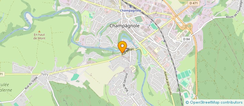 localisation de l'entreprise SCI PAFICO  CIZE