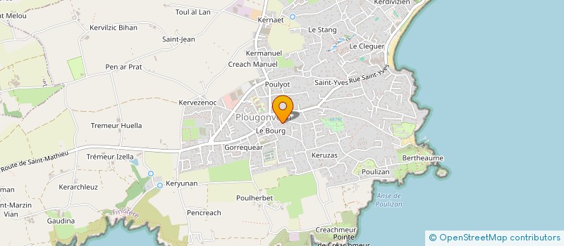 localisation de l'entreprise SCI PAG  PLOUGONVELIN