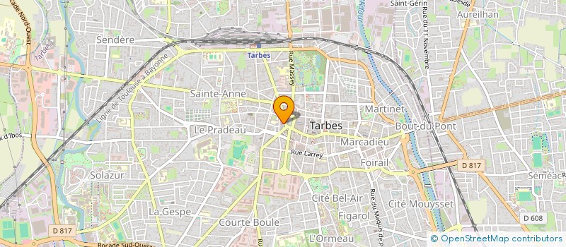 localisation de l'entreprise SCI PAGADOY  TARBES