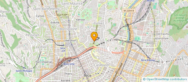 localisation de l'entreprise SCI PAGANINI à NICE