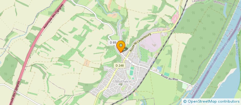 localisation de l'entreprise SCI PAGANO  MOTHERN