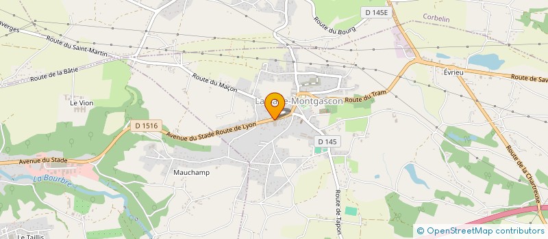 localisation de l'entreprise SCI PAGAY  LA BATIE-MONTGASCON