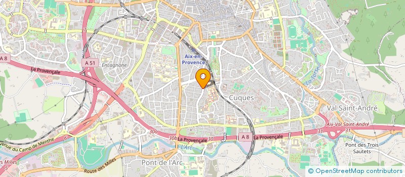 localisation de l'entreprise SCI PAGE à AIX-EN-PROVENCE