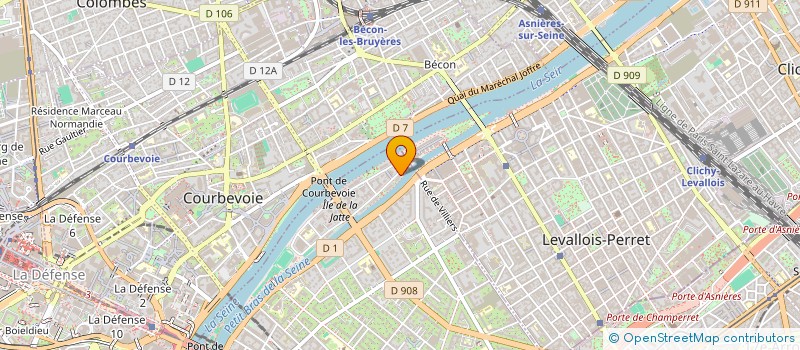localisation de l'entreprise SCI PAGE IMMOBILIER à NEUILLY-SUR-SEINE
