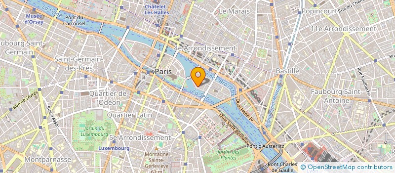 localisation de l'entreprise SCI PAGEMAR  PARIS