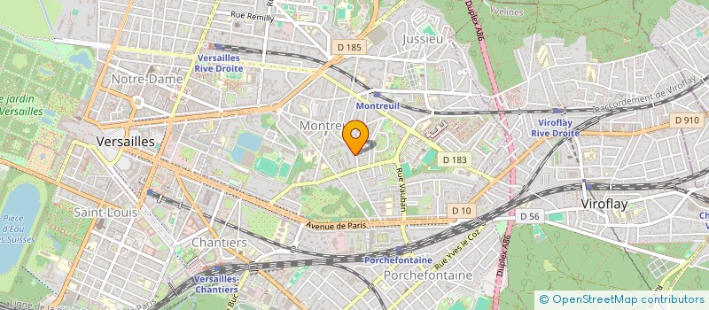 localisation de l'entreprise SCI PAGEMYA à VERSAILLES