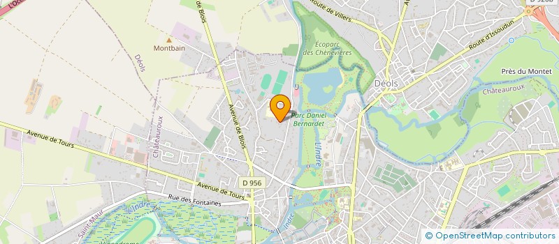 localisation de l'entreprise SCI PAGEO à CHATEAUROUX